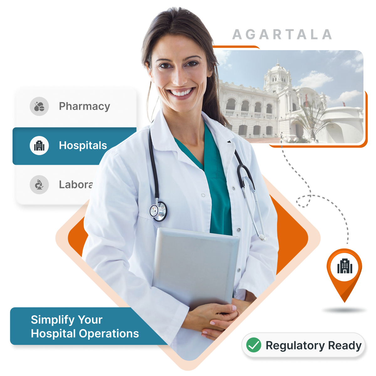 MocDoc HMS helps Agartala clinics & hospitals digitize records, billing & boost patient outcomes.