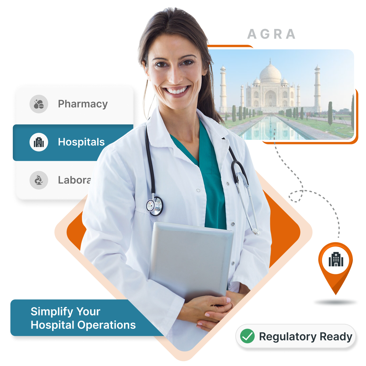 MocDoc HMS helps Agra clinics & hospitals digitize records, billing & boost patient outcomes.