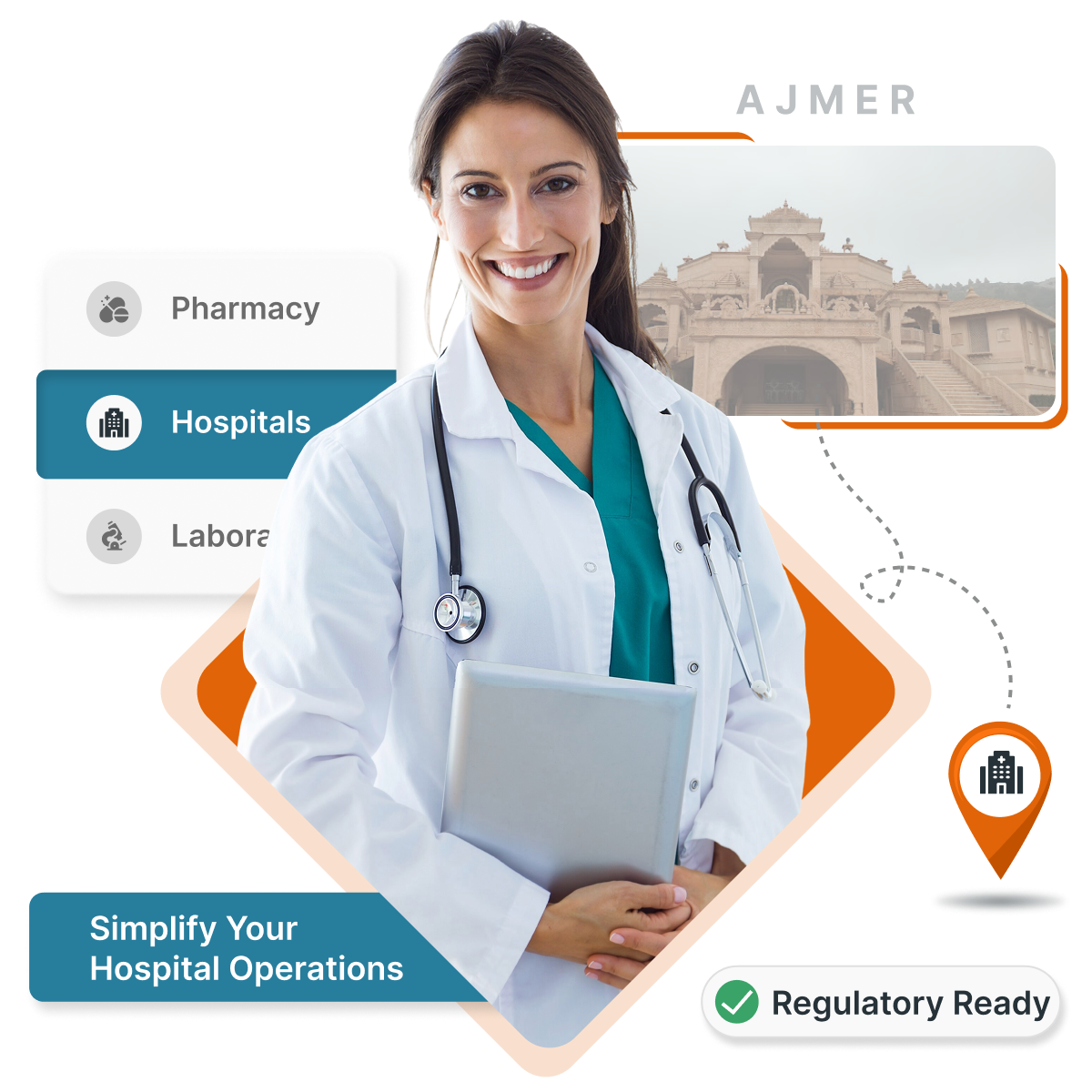 MocDoc HMS helps Ajmer clinics & hospitals digitize records, billing & boost patient outcomes.