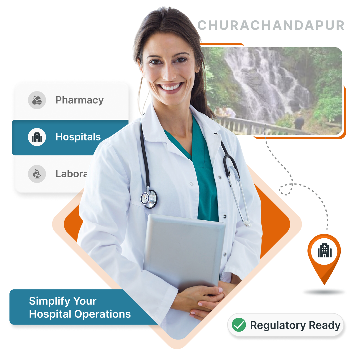 MocDoc HMS helps Churachandpur clinics & hospitals digitize records, billing & boost patient outcomes.