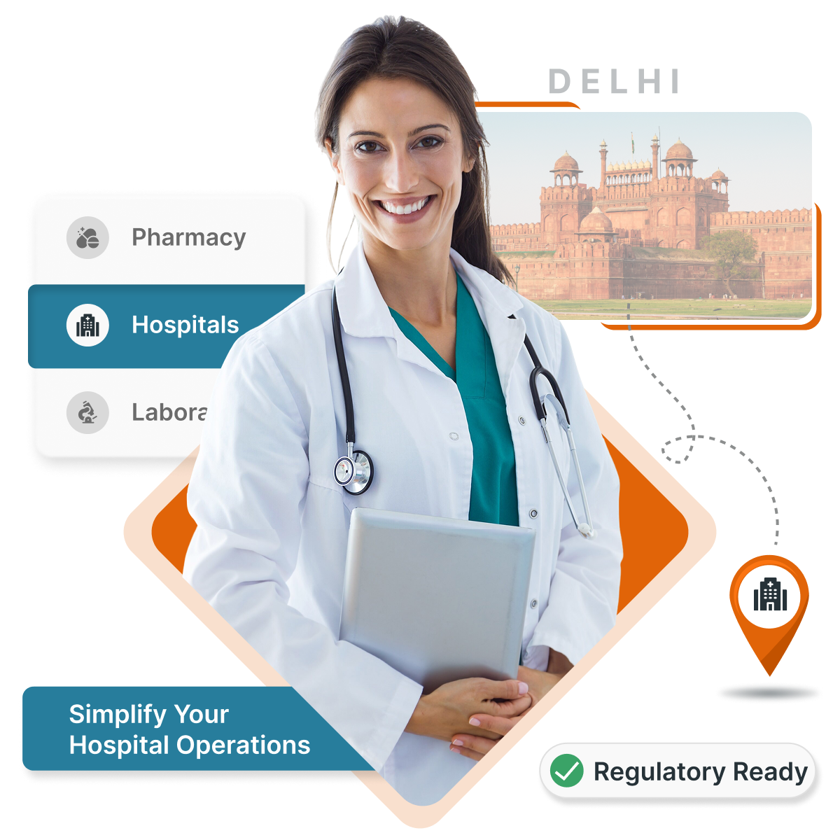 MocDoc HMS helps Delhi clinics & hospitals digitize records, billing & boost patient outcomes.