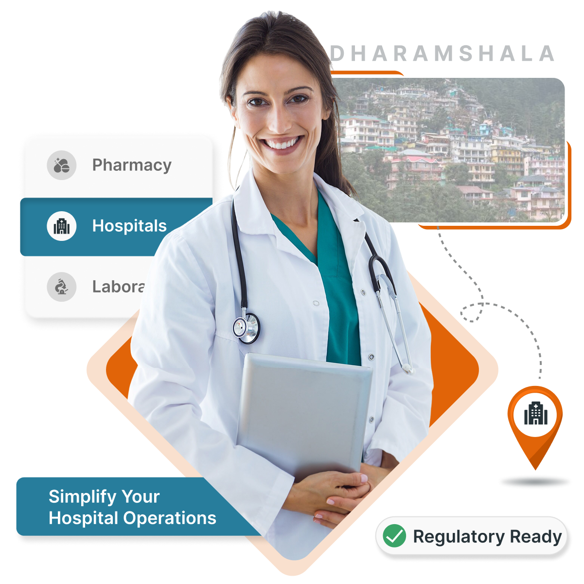 MocDoc HMS helps Dharamshala clinics & hospitals digitize records, billing & boost patient outcomes.