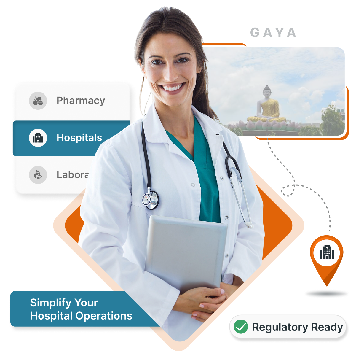 MocDoc HMS helps Gaya clinics & hospitals digitize records, billing & boost patient outcomes.