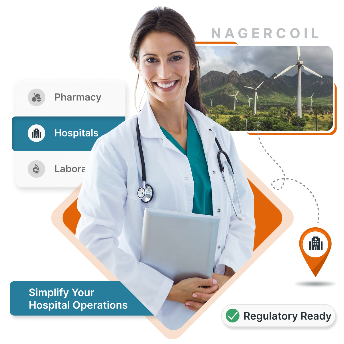 MocDoc HMS helps Nagercoil clinics & hospitals digitize records, billing & boost patient outcomes.