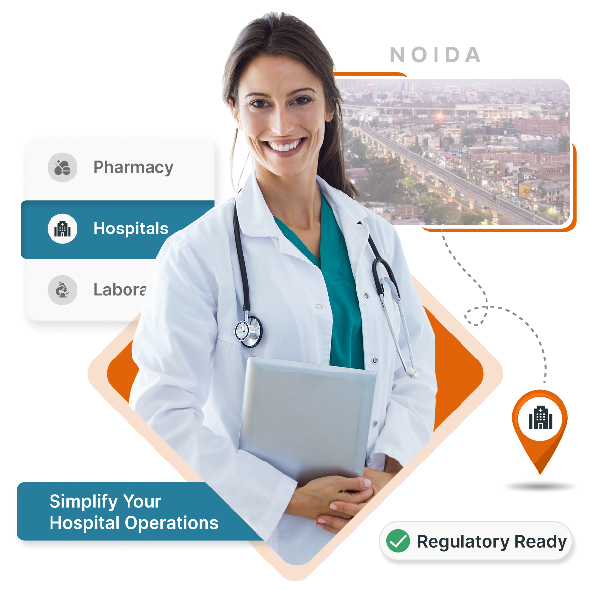 MocDoc HMS helps Noida clinics & hospitals digitize records, billing & boost patient outcomes.