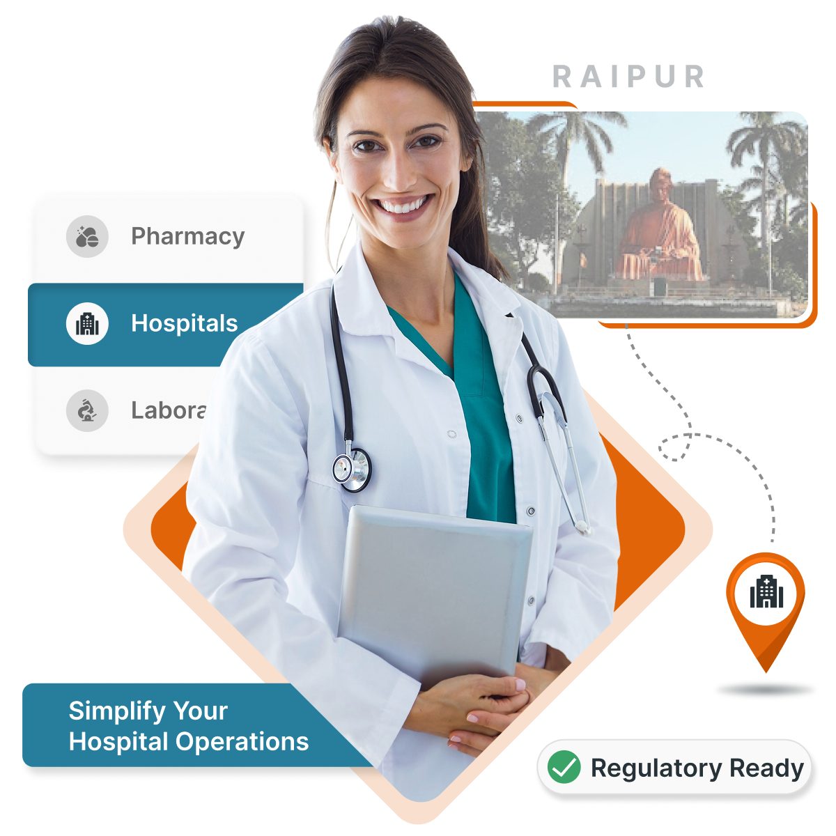 MocDoc HMS helps Raipur clinics & hospitals digitize records, billing & boost patient outcomes.