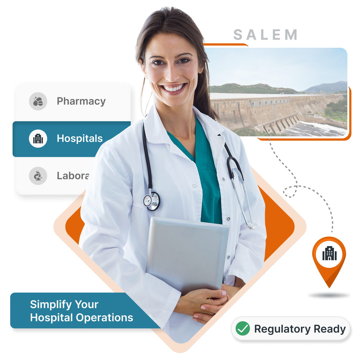 MocDoc HMS helps Salem clinics & hospitals digitize records, billing & boost patient outcomes.