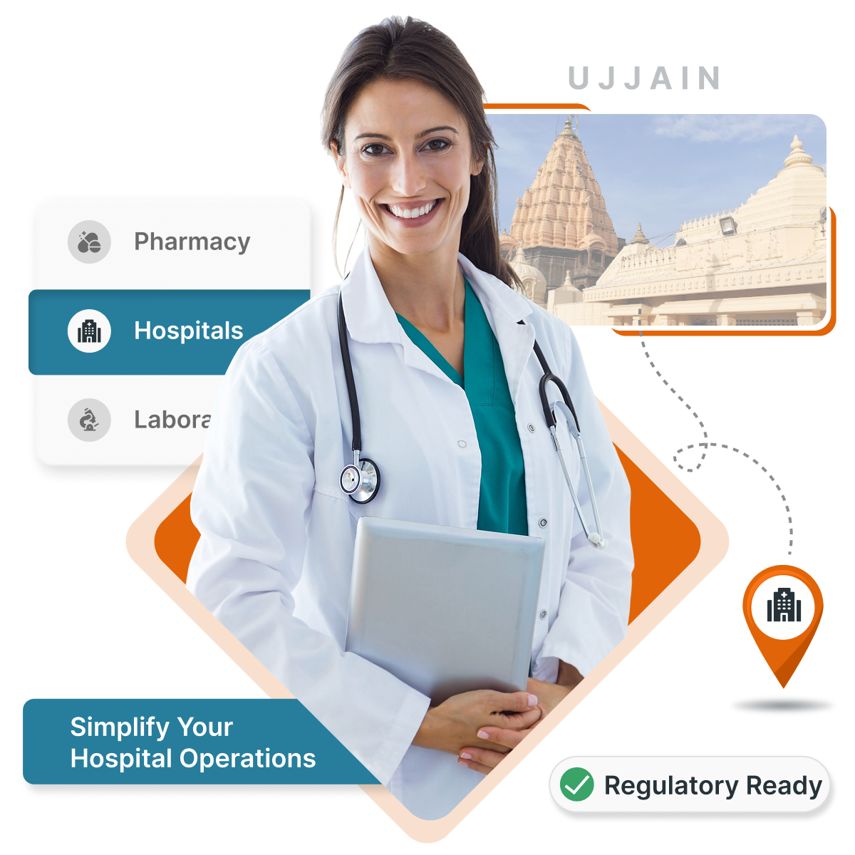 MocDoc HMS helps Ujjain clinics & hospitals digitize records, billing & boost patient outcomes.