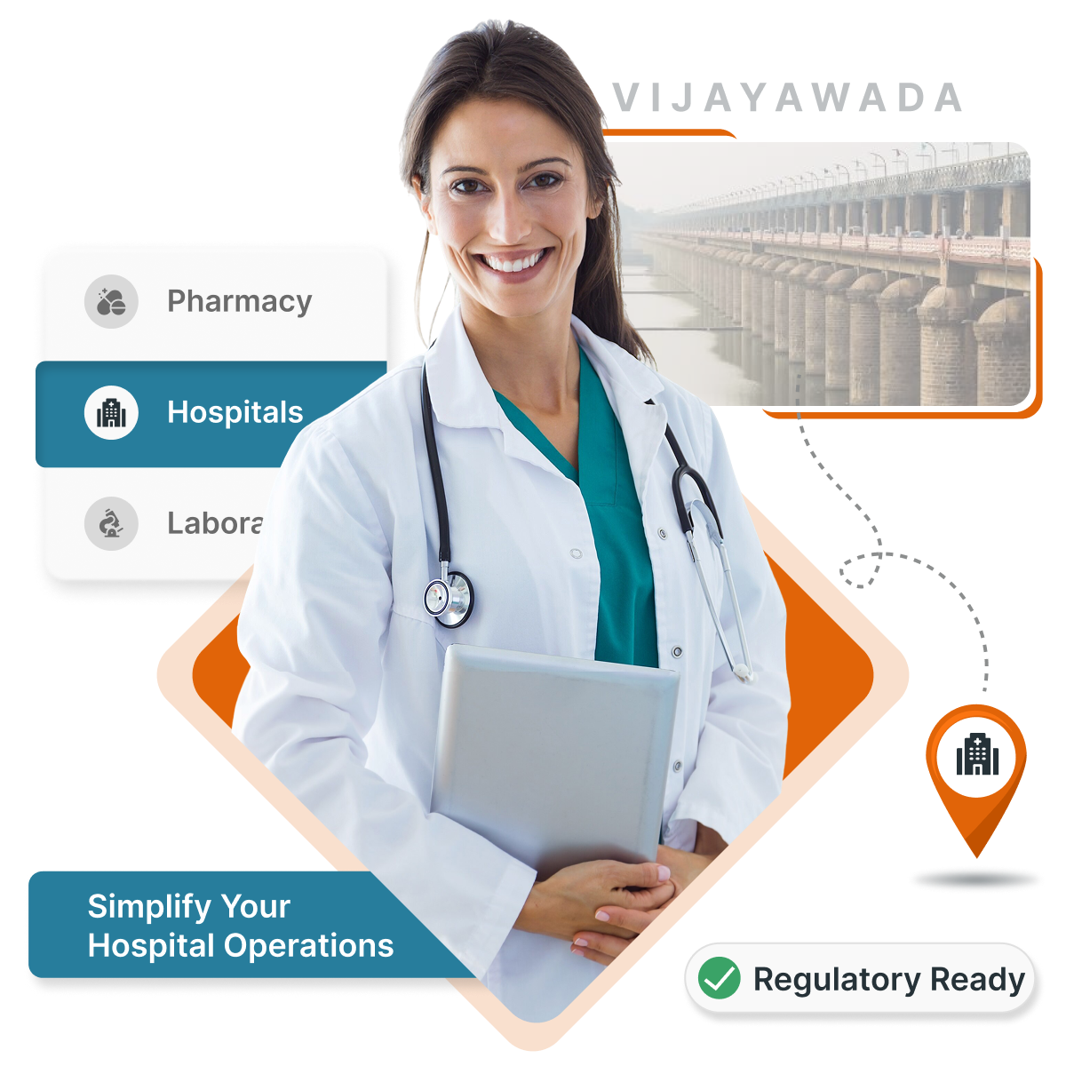 MocDoc HMS helps Vijayawada clinics & hospitals digitize records, billing & boost patient outcomes.