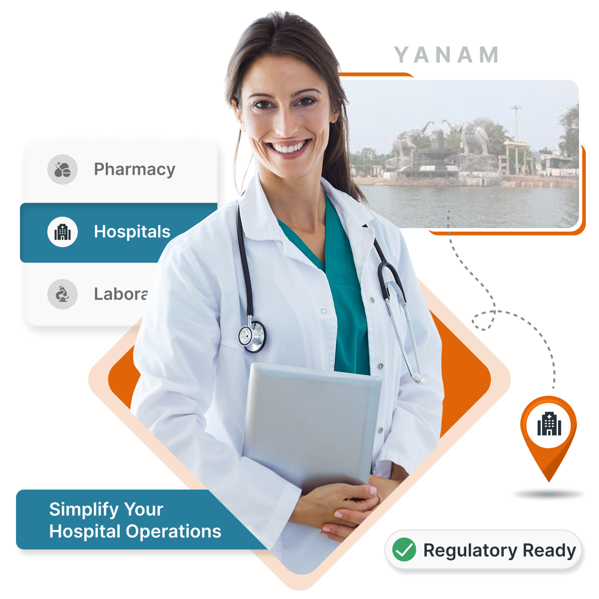 MocDoc HMS helps Yanam clinics & hospitals digitize records, billing & boost patient outcomes.