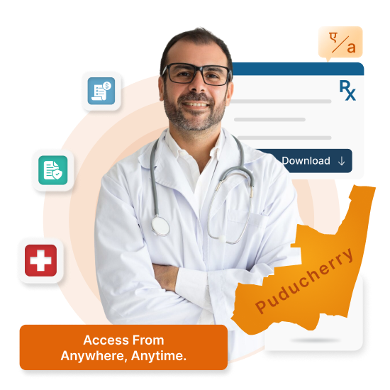 Cloud-based HMS for clinics & hospitals in Puducherry - NABH compliant, supports English & Tamil
