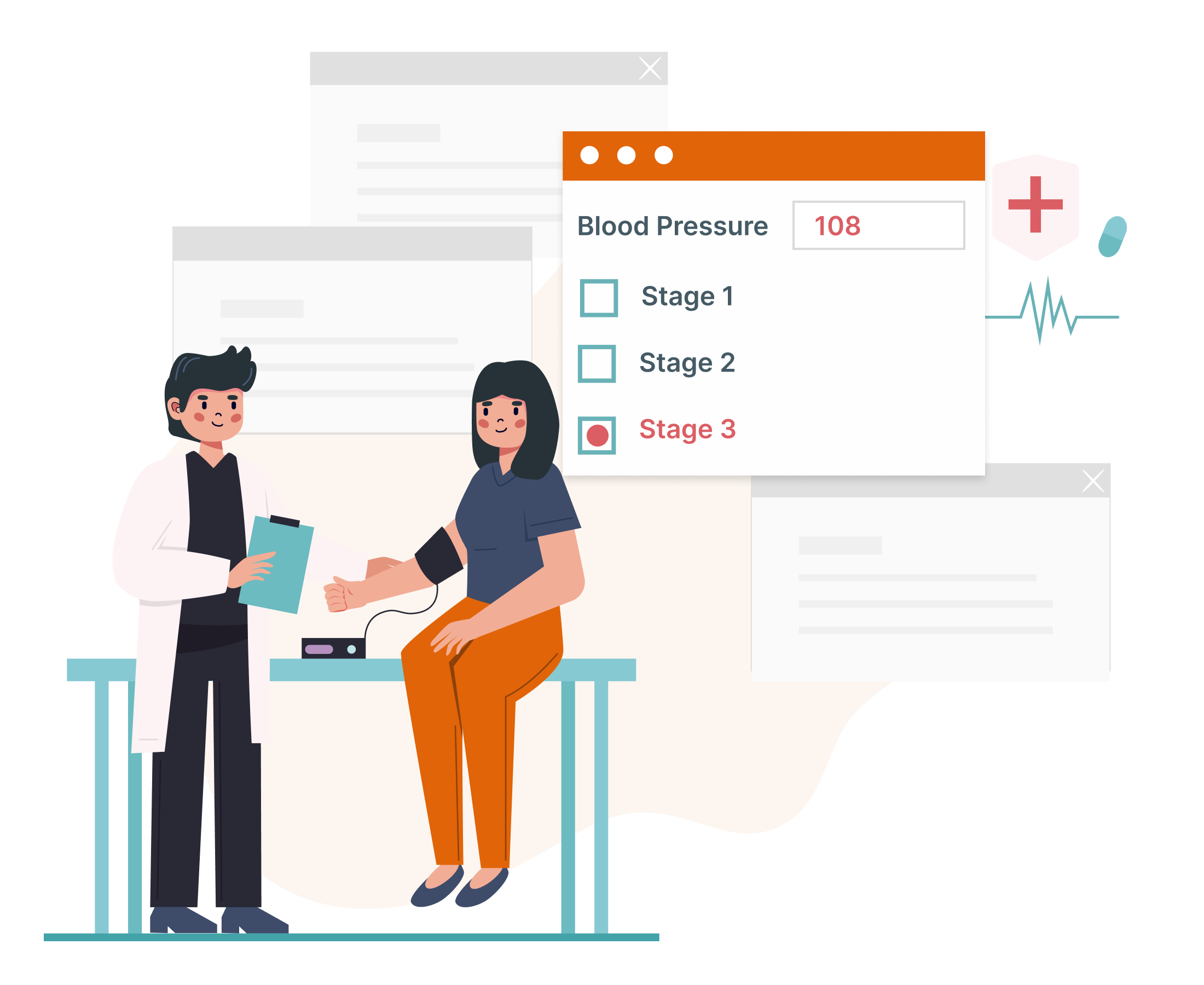 Smart hypertension tool that classifies BP, suggests evidence-based treatments and risk alerts.