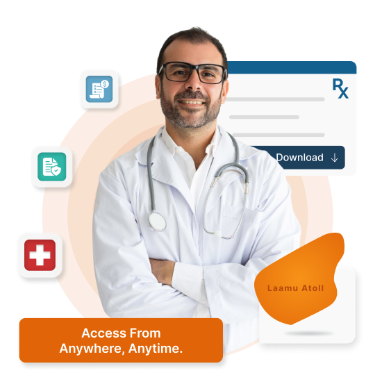 Cloud-based HMS for clinics & hospitals in Laamu Atoll - Aasandha & PDPA Compliant, supports Dhivehi & English.