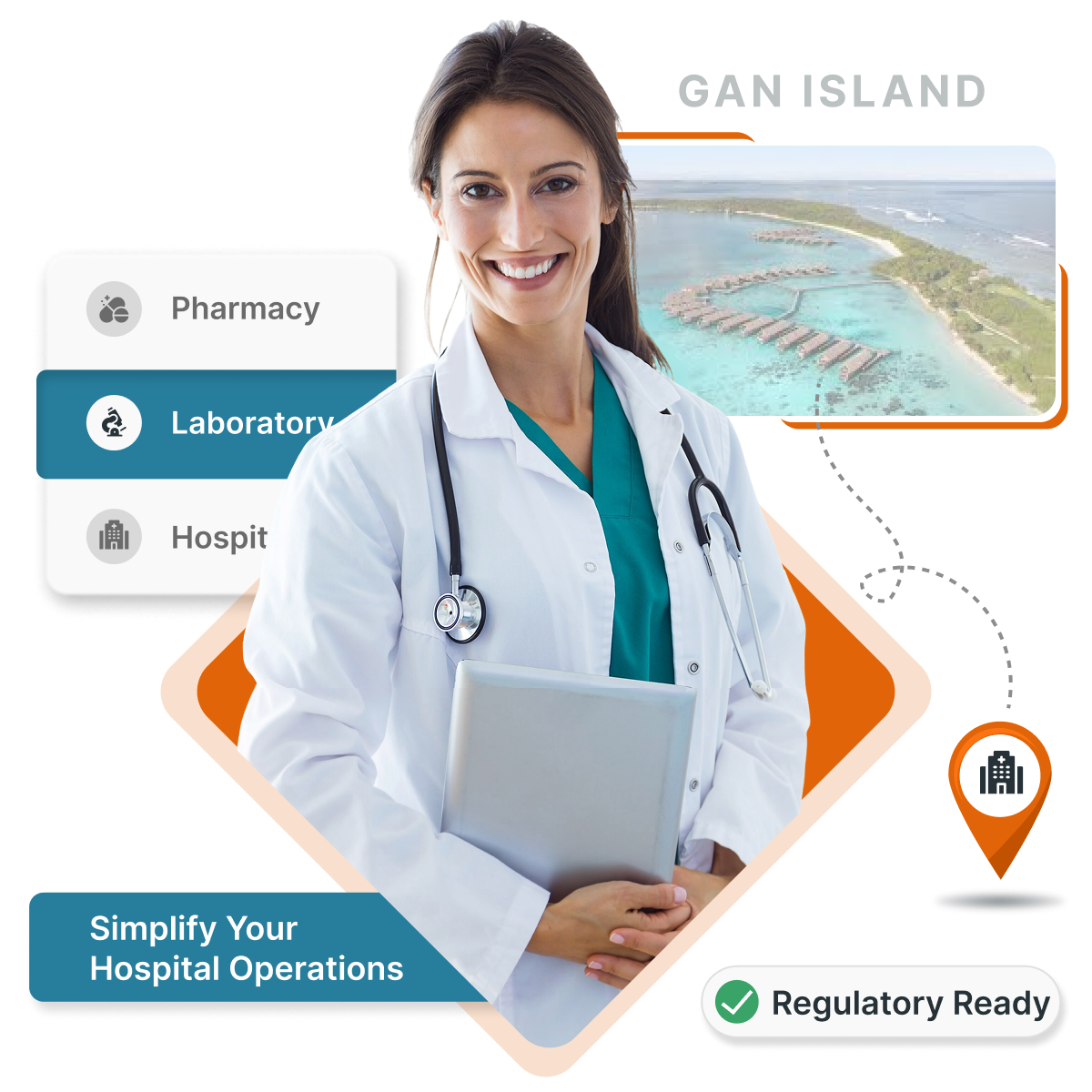 MocDoc LIMS helps Gan Island clinics & hospitals digitize records, billing & boost patient outcomes.