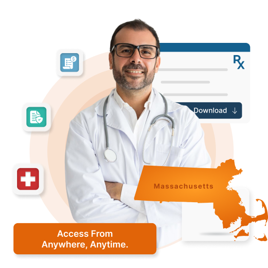 Cloud-based HMS for clinics & hospitals in Massachusetts - U.S. Federal Privacy, supports English.