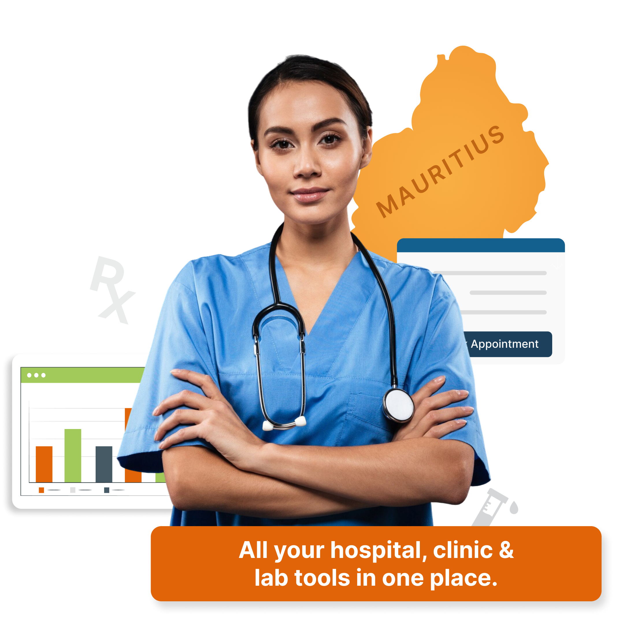 Trusted by healthcare providers in Mauritius, our cloud-based HMS digitizes hospitals, clinics & labs.