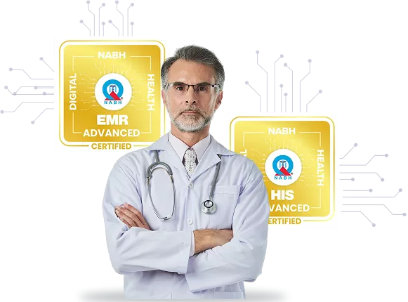 Cloud Hospital Management Software certified by NABH for hospitals and clinics in India.