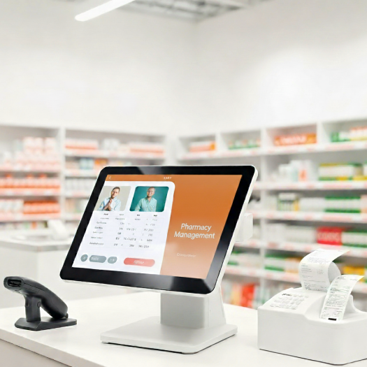MocDoc POS software streamlines pharmacy billing, payments, stock updates, and provides live analytics.