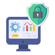 Healthcare security with bank-grade encryption, automated backups & audit trails for compliance.