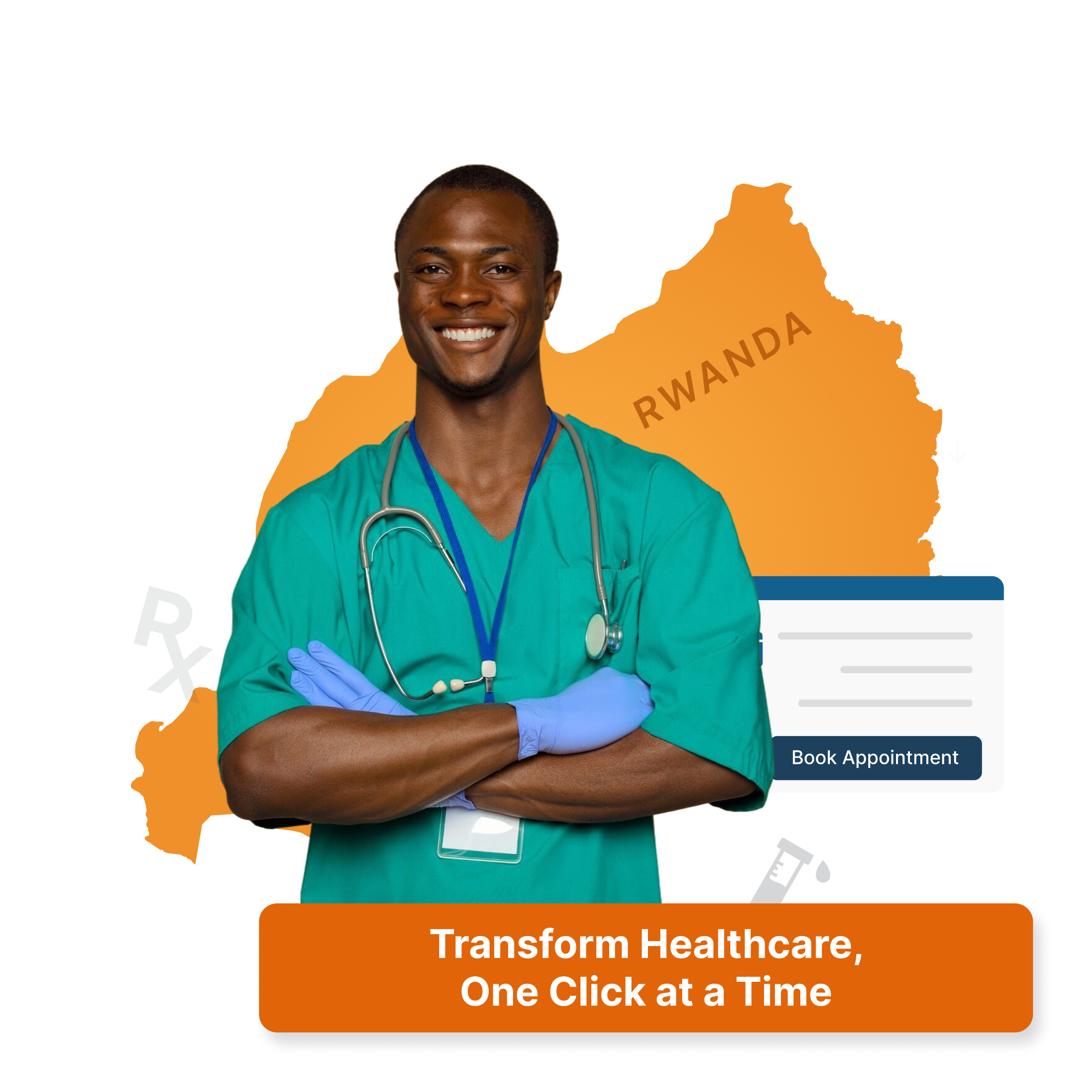 Trusted by healthcare providers in Rwanda, our cloud-based HMS digitizes hospitals, clinics & labs.
